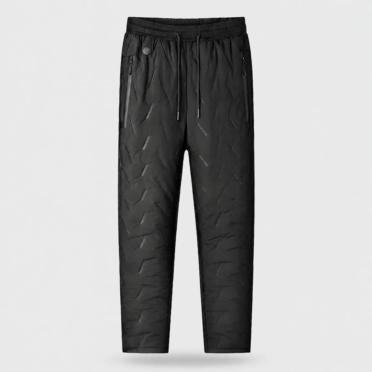 Alpenwarm beheizte Winterhose in Schwarz