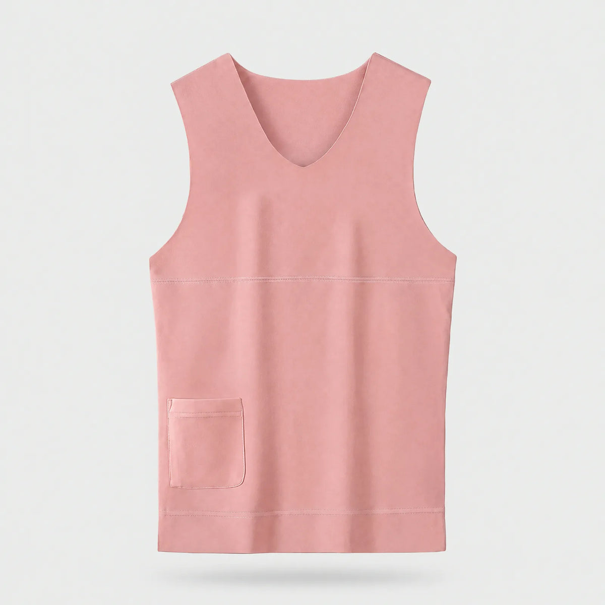 Alpenwarm beheiztes Unterhemd in Rosa