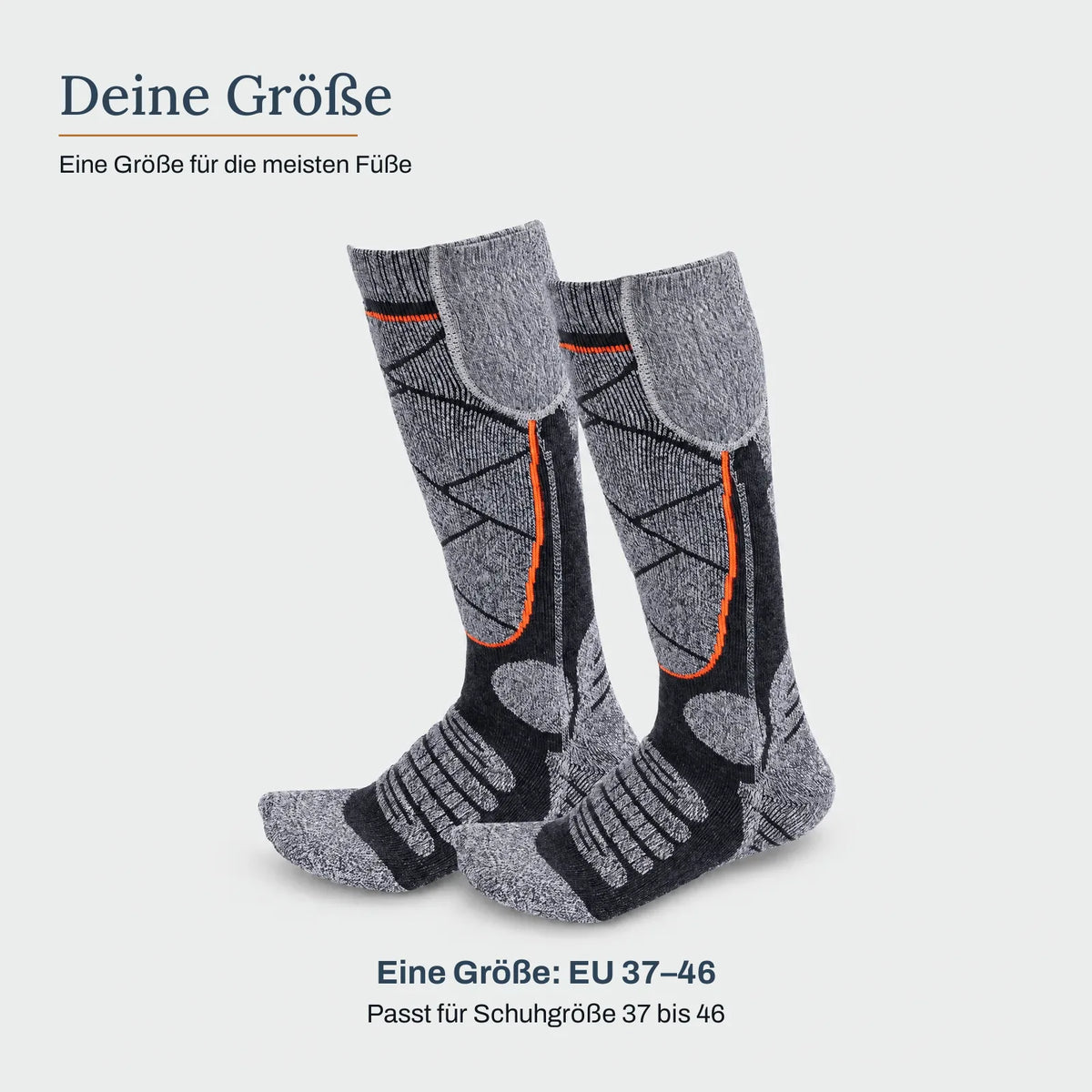 Deine Größe – Beheizte Socken